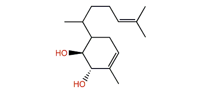 trans-Bisabola-1(6),10-dien-2,3-diol A